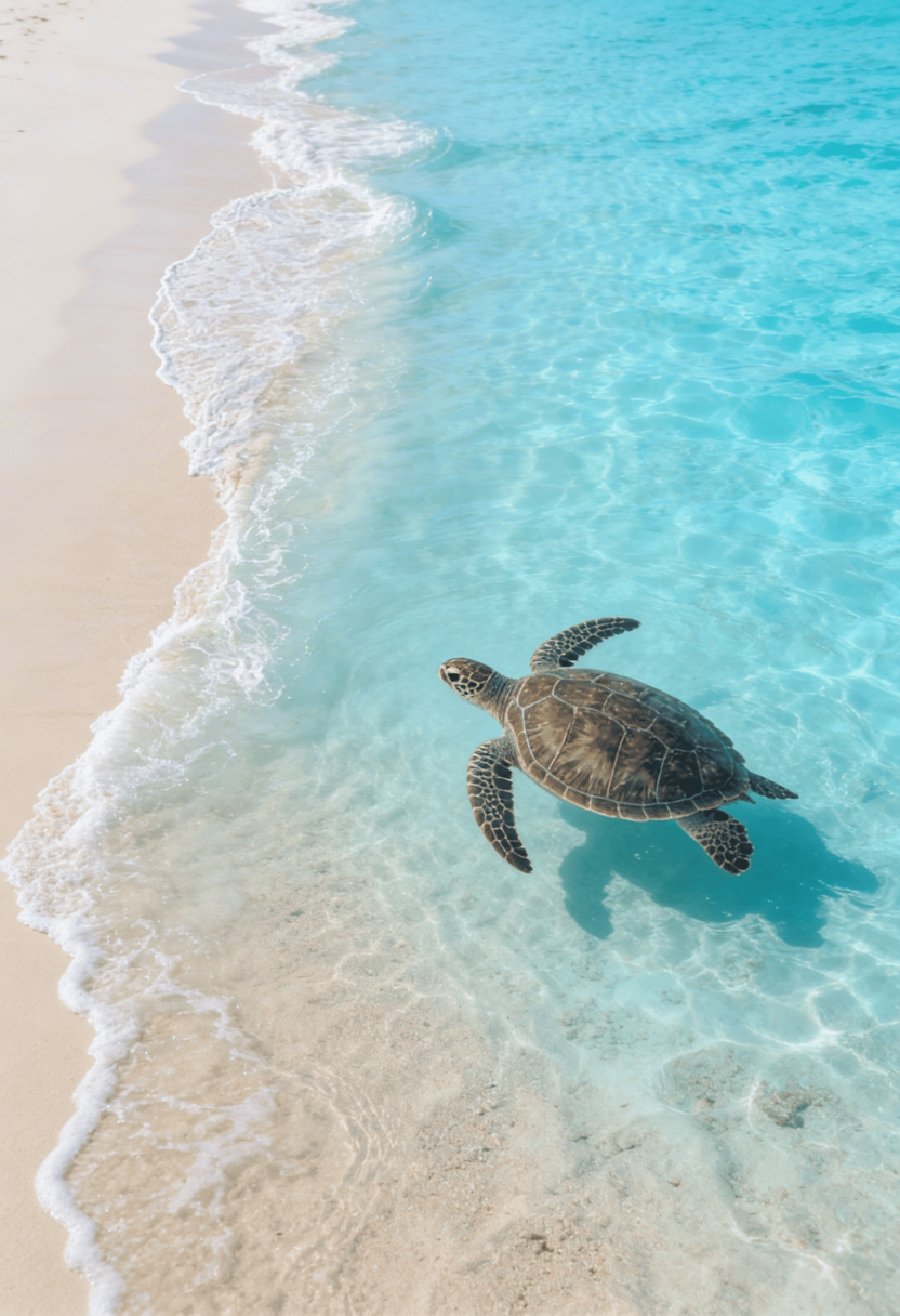 freepik__realistic-sea-turtle-swimming-near-turquoise-shall__57243